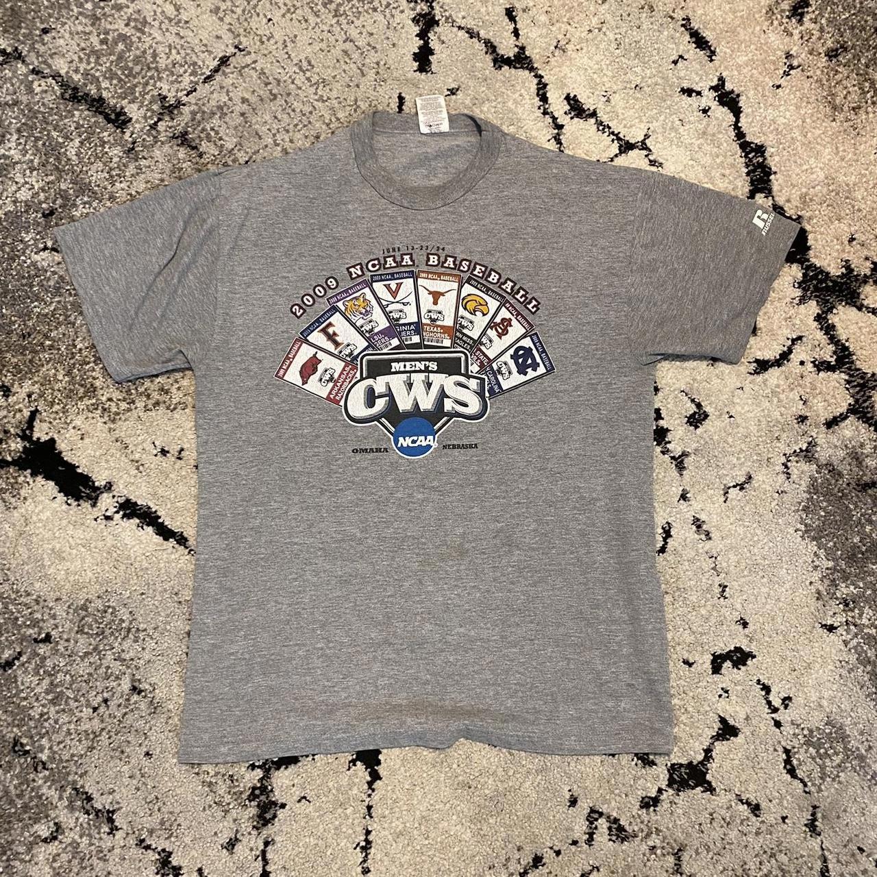 Vintage College World Series Mens Ncaa TShirt
